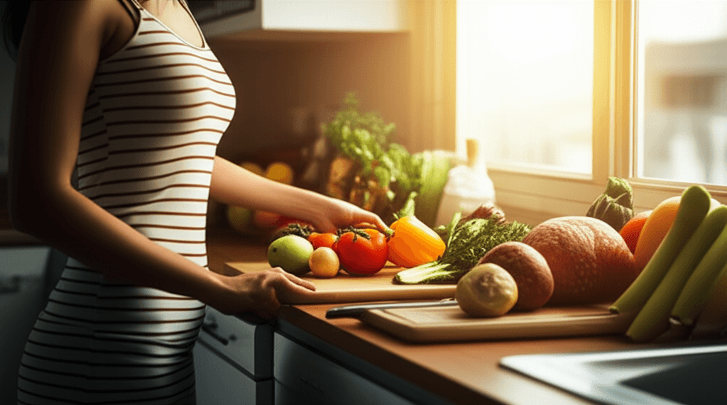 Pharmacist checking semaglutide medication dosage with precision scale and medical reference chart