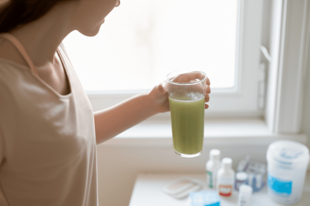 Mounjaro injection pen with medical instructions, showing proper diabetes medication management