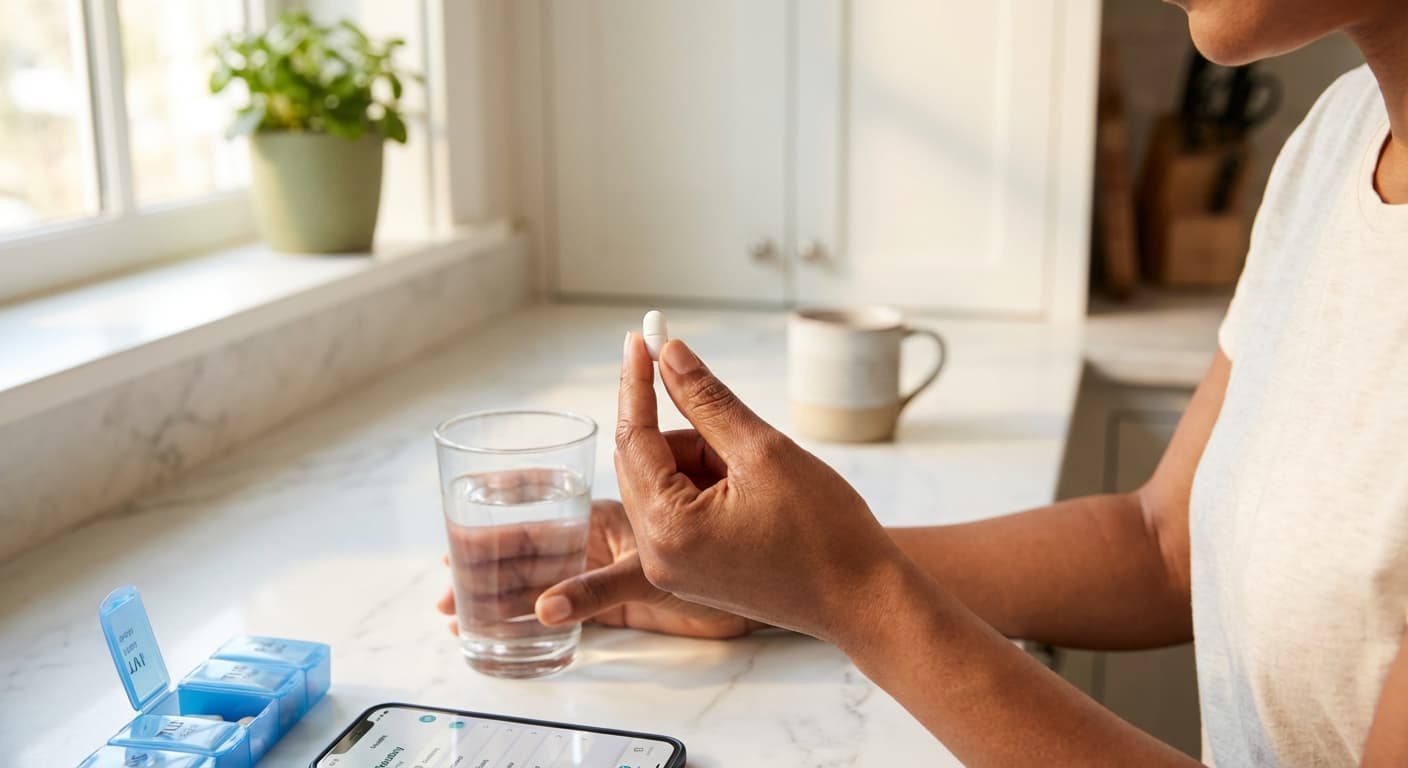 Oral Wegovy titration schedule chart showing semaglutide dose progression steps