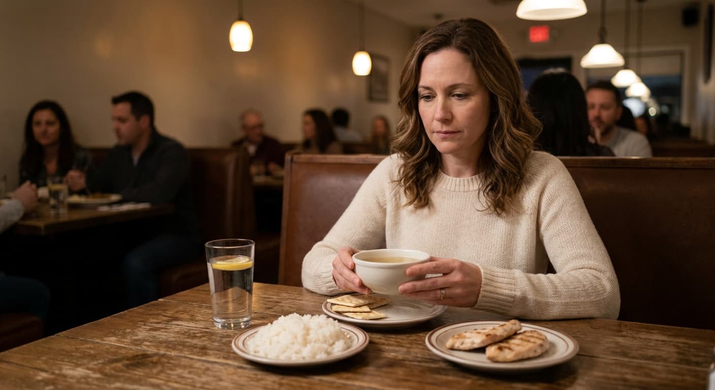 Easy-to-digest restaurant meals for GLP-1 medication users with nausea