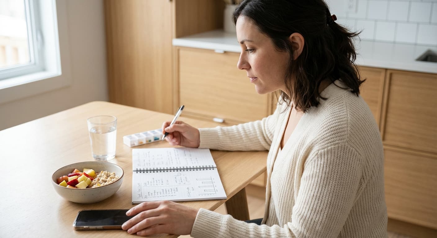 Comparison chart of top GLP-1 tracking apps for weight loss management